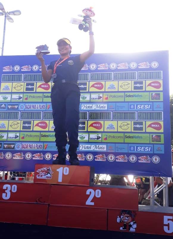 Guarda Municipal chega em segundo lugar na Corrida do Fogo em Macapá.